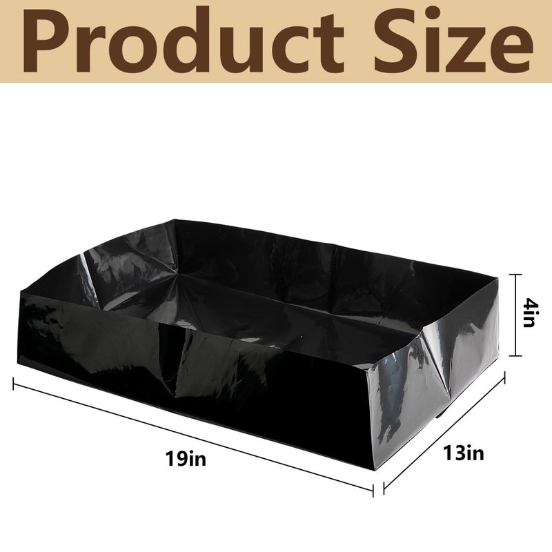 Adnee 6 Pcs Mushroom Monotub Liners-19"" x 13"" x 4"" Monotub Liner Fit Up to 66 Quart Monotub-Monotub Plastic Liners for Mushroom Growing Supplies Liner Replacement - Image 2
